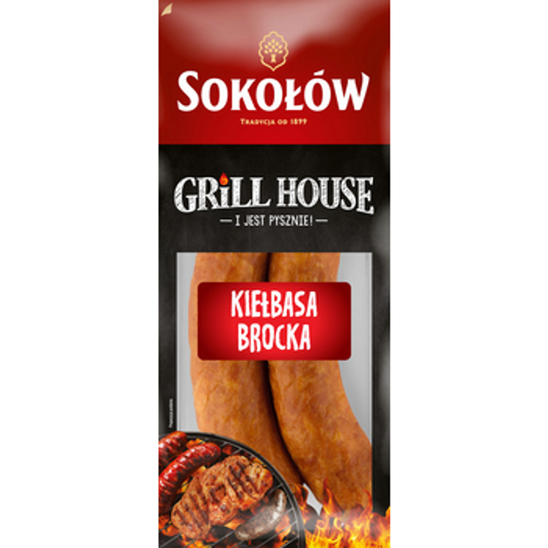 Kiełbasa brocka 300g Sokołów
